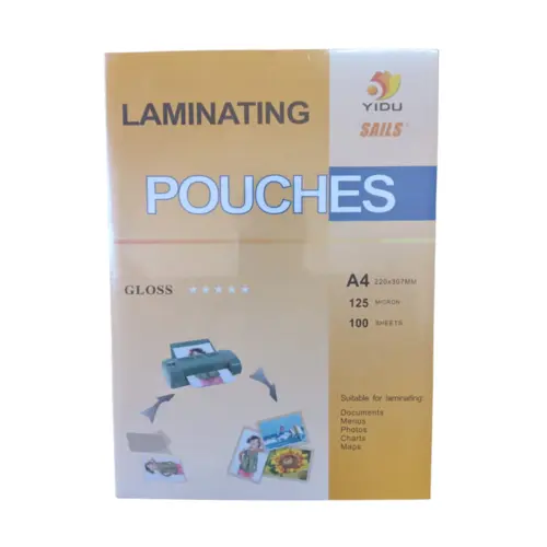 Refil Plastificação 220MMX307MM 0,05 ESP 125 MIC A4