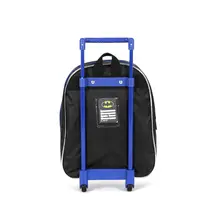 Mochila Infantil Com Rodas Luxcel Batman Preta IC42686BM