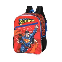 Mochila Infantil Sem Rodas Luxcel Super Homem Vermelha IS42261SM