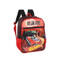 Mochila Infantil Sem Rodas Luxcel Hot Wheels Vermelha IS42581HW