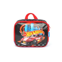Lancheira Escolar Luxcel Hot Wheels Vermelha LA42583HW