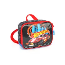 Lancheira Escolar Luxcel Hot Wheels Vermelha LA42583HW