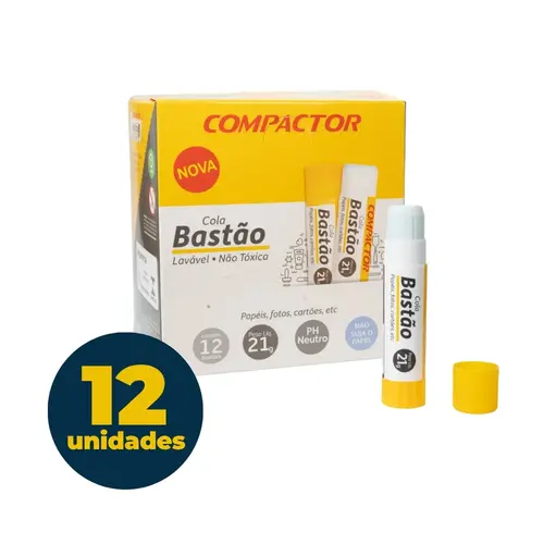 COLA BASTAO MEDIA 21G COMPACTOR 12 UN