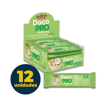 BARRA AMENDO POWER 50G DACOLONIA PROTEIN BAR COCO E CASTANHA DE CAJU 12 UN