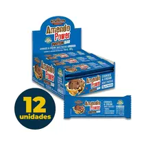 BARRA AMENDO POWER 50G DACOLONIA PROTEIN BAR COOKIES & CREAM 12 UN