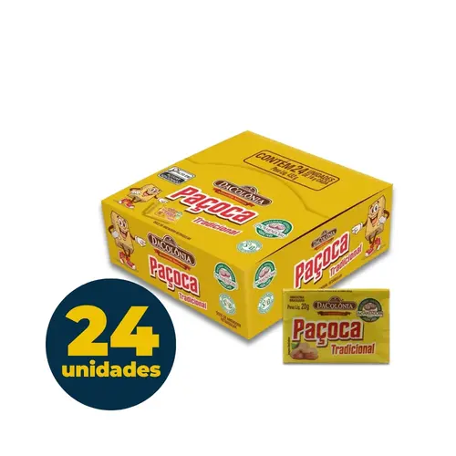 PACOQUINHA 18G TRADICIONAL DACOLONIA 24 UNIDADES