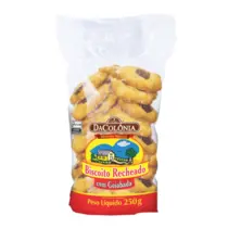 Biscoito Recheado com Goiaba DaColônia 250g