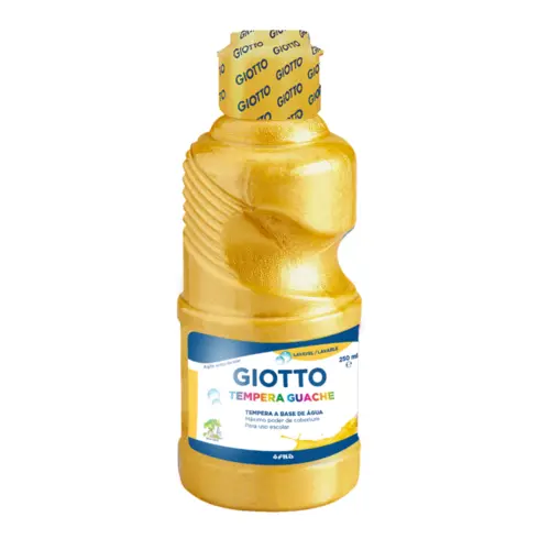 Tinta Guache Giotto 250ml Garrafa Ouro