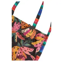 Bolsa Me Leva Flor de Banana Preta Farm