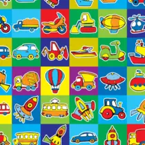PAPEL PRESENTE COUCHE BOBINA 60CMX90M BRINQUEDOS