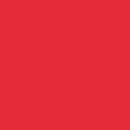 Papel Presente Couché Bobina 40cmx89m Liso Vermelho