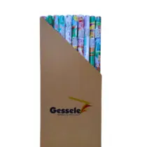PAPEL PRESENTE EM FOLHA 60CMX100CM GESSELE INFANTIL SORTIDO 50 RL