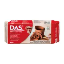 Cerâmica Fria DAS Massa de Modelar 500g Terracota
