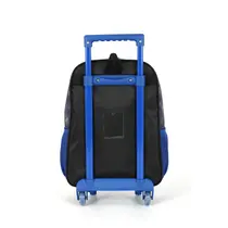 Mochila Infantil com Roda Luxcel Avengers Preta IC42332AG