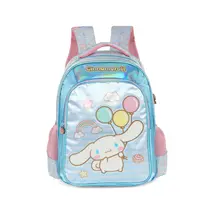 Mochila Infantil Sem Rodas Luxcel Amigos Da Hello Kitty Azul IS42441SR
