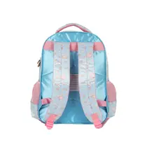 Mochila Infantil Sem Rodas Luxcel Amigos Da Hello Kitty Azul IS42441SR