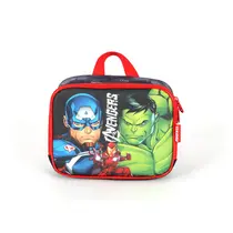 Lancheira Escolar Luxcel Avengers Vermelha LA42333AG