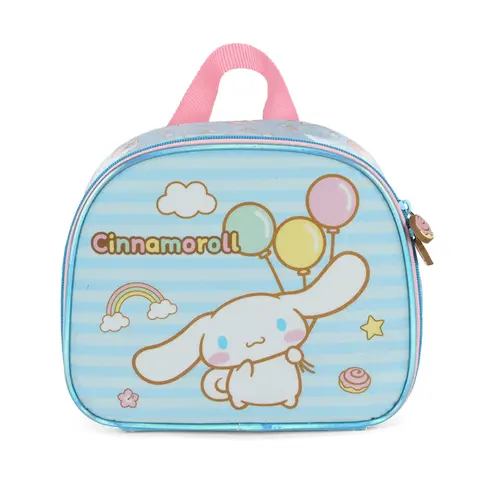 Lancheira Escolar Luxcel Amigos Da Hello Kitty Azul LA42443SR