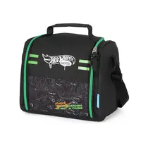 Lancheira Escolar Luxcel Hot Wheels Verde LA50003HW