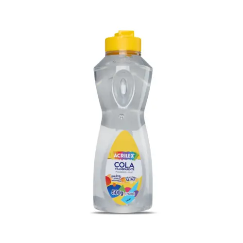 Cola Transparente Líquida Acrilex 500g