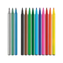 Hidrocor 10 Cores + 3 Metálicas Faber-Castell Dinossauro
