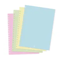 Caderno Colegial com Elástico 177mm x 242mm 80 Folhas Destacáveis DAC Smart Enjoy