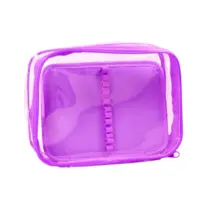Estojo Box DAC Organizador para 100 Canetas Cristal Roxo