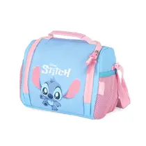 Lancheira Escolar Luxcel Stitch Azul LA50043SC