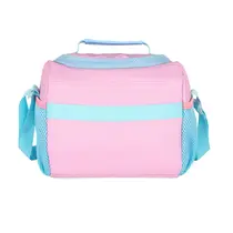 Lancheira Escolar Luxcel Stitch Rosa LA50043SC