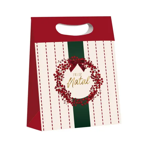 CAIXA PRESENTE PLUS P 18CMX7,5CMX24CM CROMUS BERRIES 10 UN
