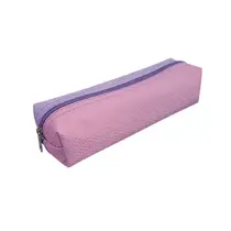 Estojo 1 Zíper ACP Bicolor Rosa e Lilás