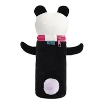 Estojo Tubo 1 Zíper com Visor Tilibra Lovely Friend Panda