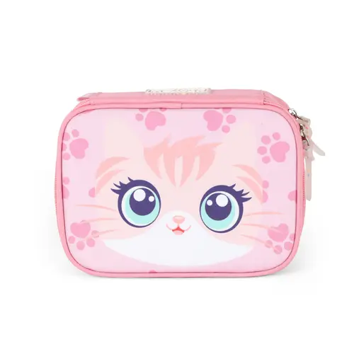 Estojo Box Luxcel Up4You Pet Cute 100 Pens/Canetas Rosa ET49544UP