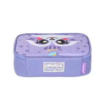 Estojo Box Luxcel Up4You Pet Cute 100 Pens/Canetas Roxo ET49544UP