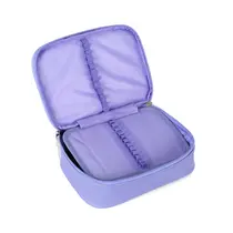 Estojo Box Luxcel Up4You Pet Cute 100 Pens/Canetas Roxo ET49544UP