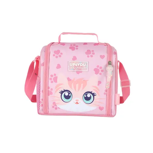 Lancheira Escolar Luxcel Up4You Pet Cute Rosa LA49543UP