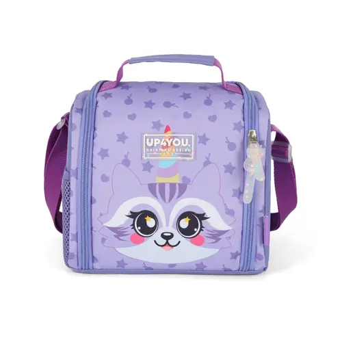 Lancheira Escolar Luxcel Up4You Pet Cute Roxa LA49543UP