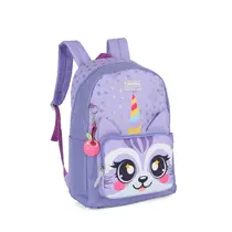 Mochila Jovem Sem Roda Luxcel Up4You Pet Cute Roxa MS49541UP