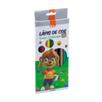 LAPIS COR 12 CORES SEXTAVADO RECICLADO BRW ECO