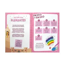 Livro Infantil Pintura com Diamantes Mundo Encantado Todolivro