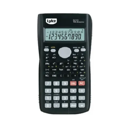 Calculadora Científica LYKE 10+2 Dígitos Preta