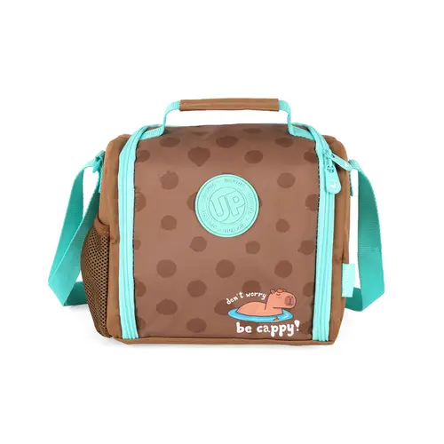 Lancheira Escolar Luxcel Up4You Capivara Verde LA49653UP