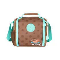 Lancheira Escolar Luxcel Up4You Capivara Verde LA49653UP