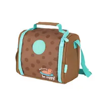Lancheira Escolar Luxcel Up4You Capivara Verde LA49653UP