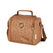 Lancheira Escolar Luxcel Up4You Capivara Marrom LA49653UP