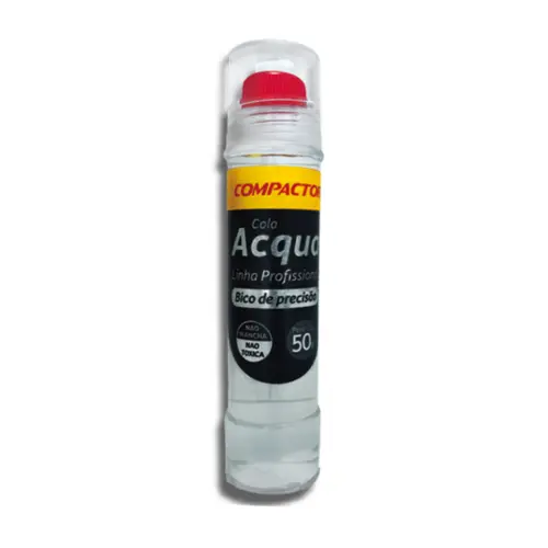 Cola Transparente Líquida Compactor Acqua 50G