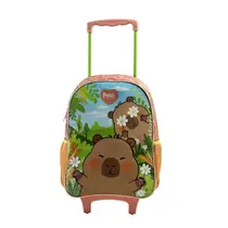 Mochila Infantil com Rodas Xeryus Petit Capivara