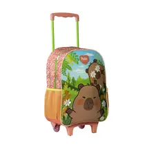 Mochila Infantil com Rodas Xeryus Petit Capivara