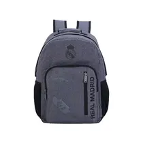 Mochila Jovem com Alça G Xeryus Real Madrid B06 Cinza Mescla