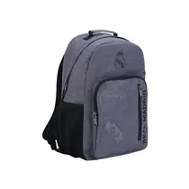 Mochila Jovem com Alça G Xeryus Real Madrid B06 Cinza Mescla